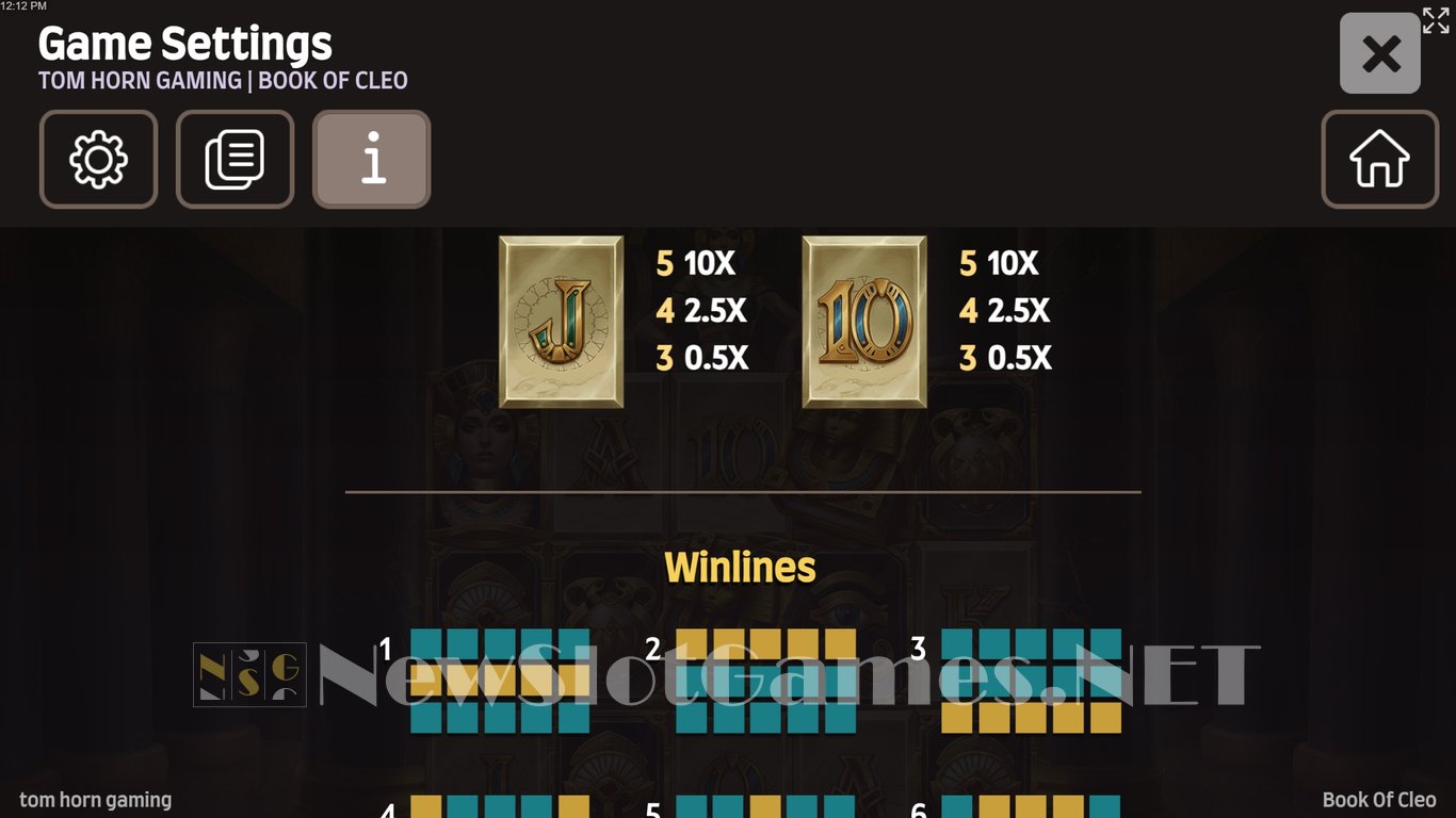 Book of Cleo Slot Slot Image in Demo - pic. 7