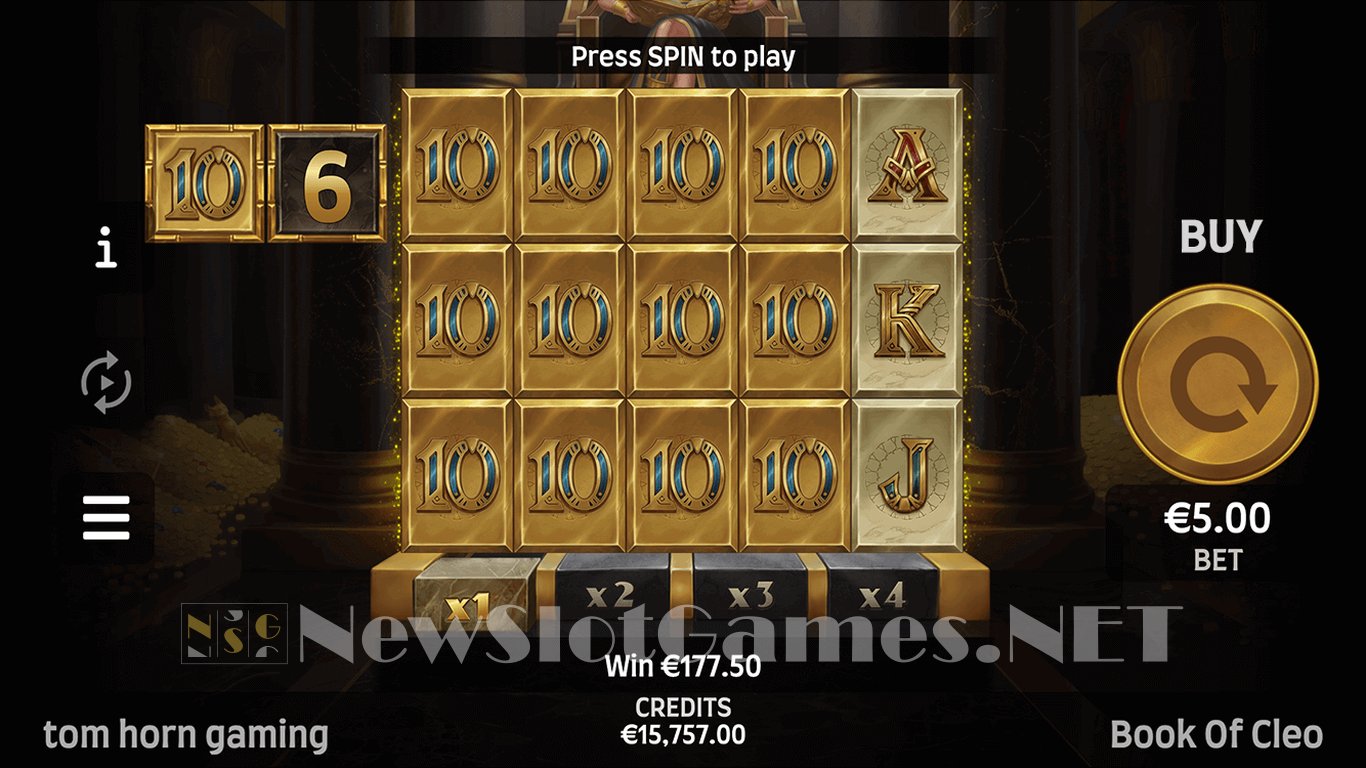 Book of Cleo Slot Slot Image in Demo - pic. 8