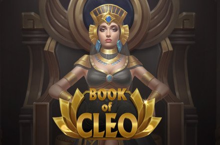 Book of Cleo Slot Logo
