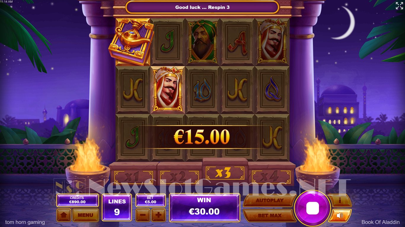 Book of Aladdin Slot Slot Image in Demo - pic. 5