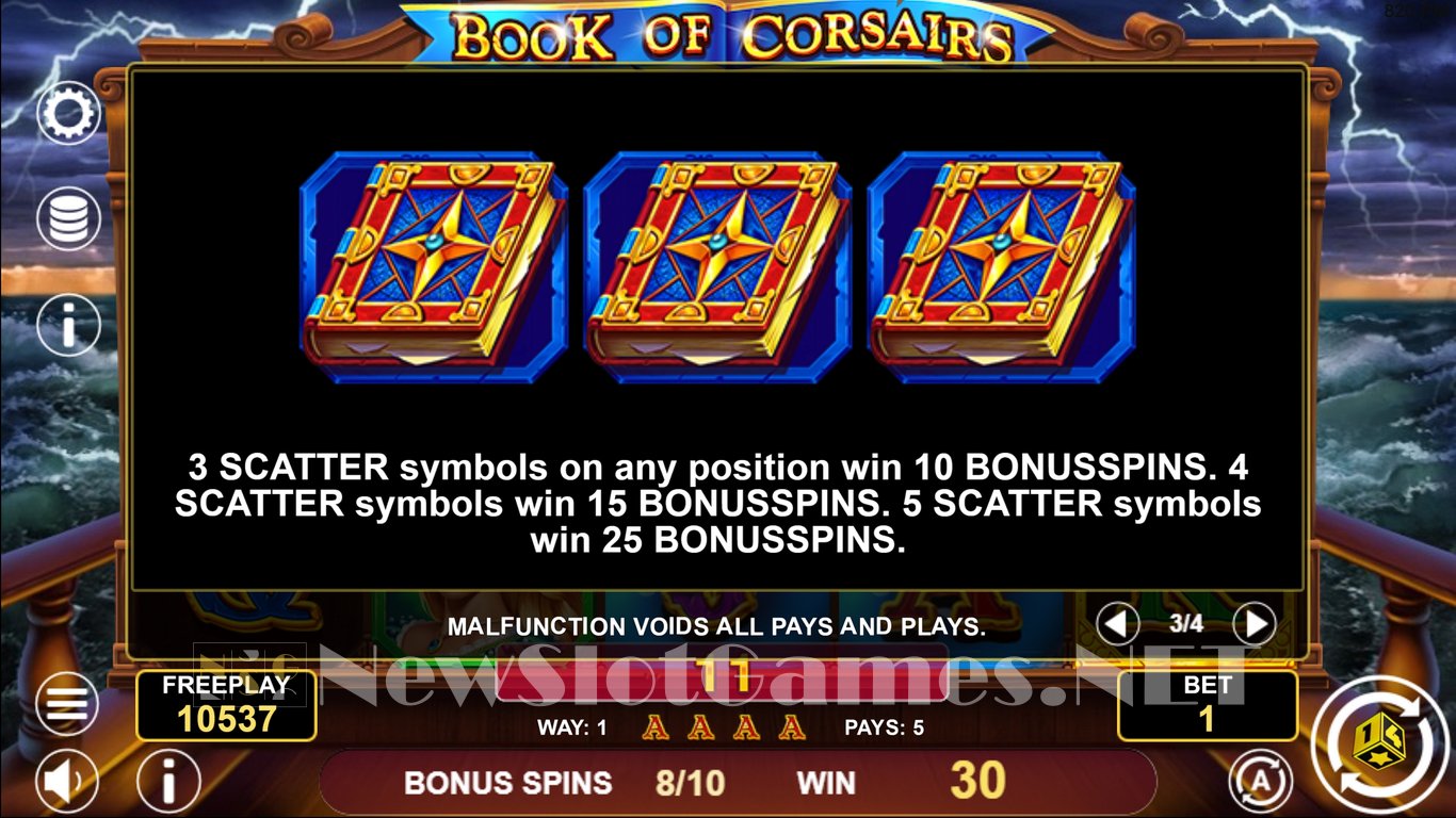 Book of Corsairs Slot Slot Image in Demo - pic. 13