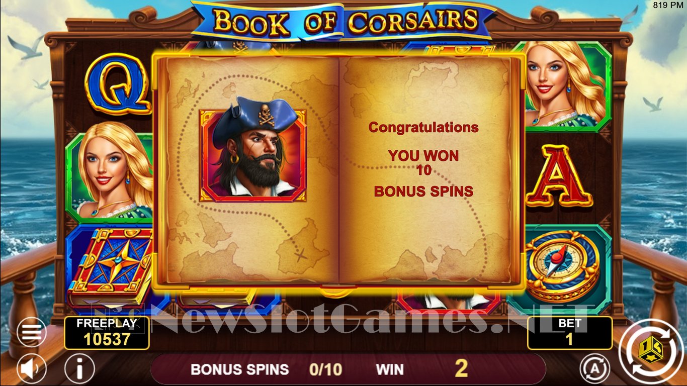 Book of Corsairs Slot Slot Image in Demo - pic. 5