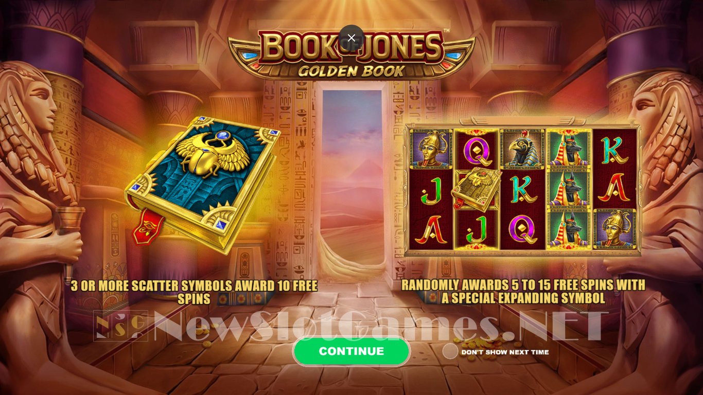 Book of Jones Slot Demo Image