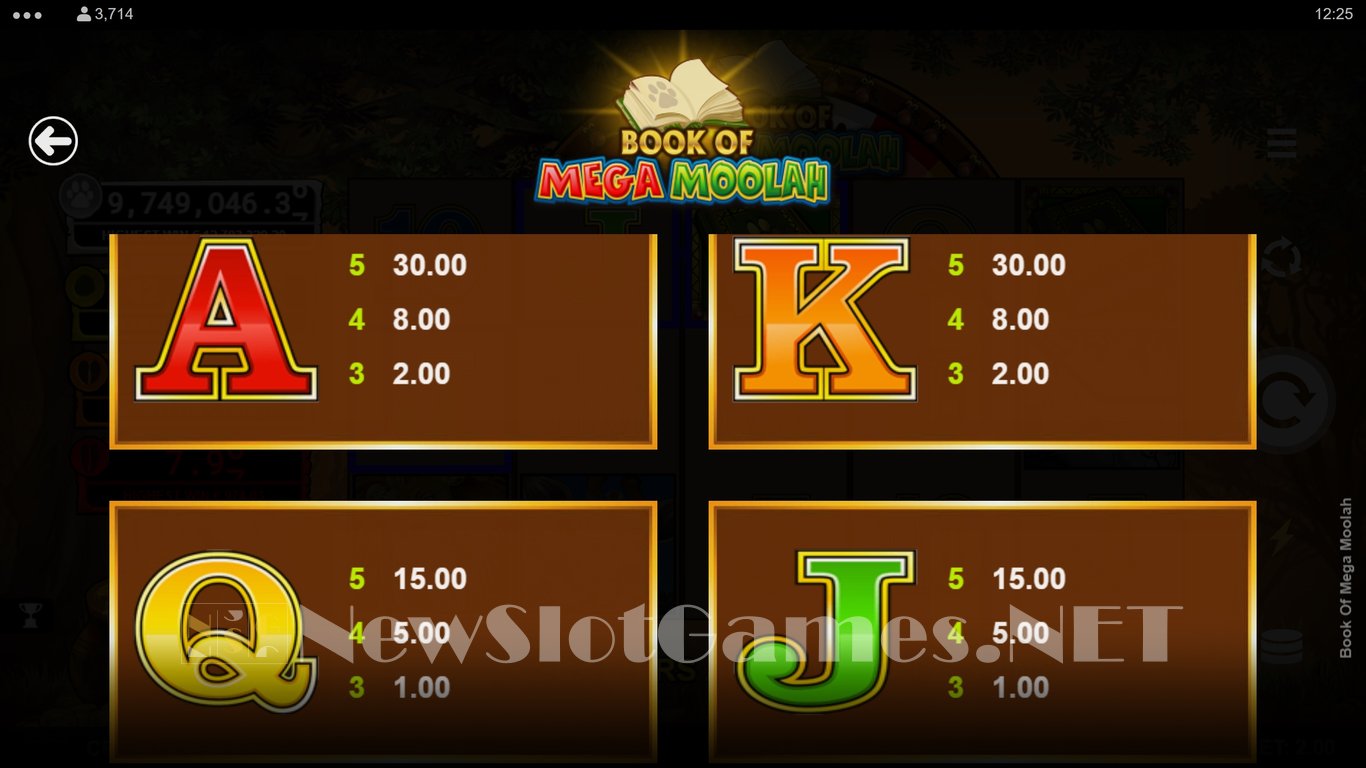 Book of Mega Moolah Slot Slot Image in Demo - pic. 10