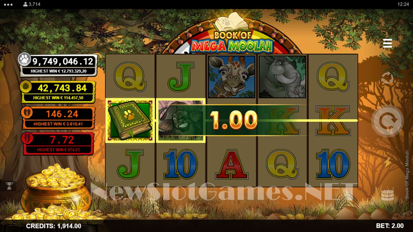 Book of Mega Moolah Slot Slot Image in Demo - pic. 5