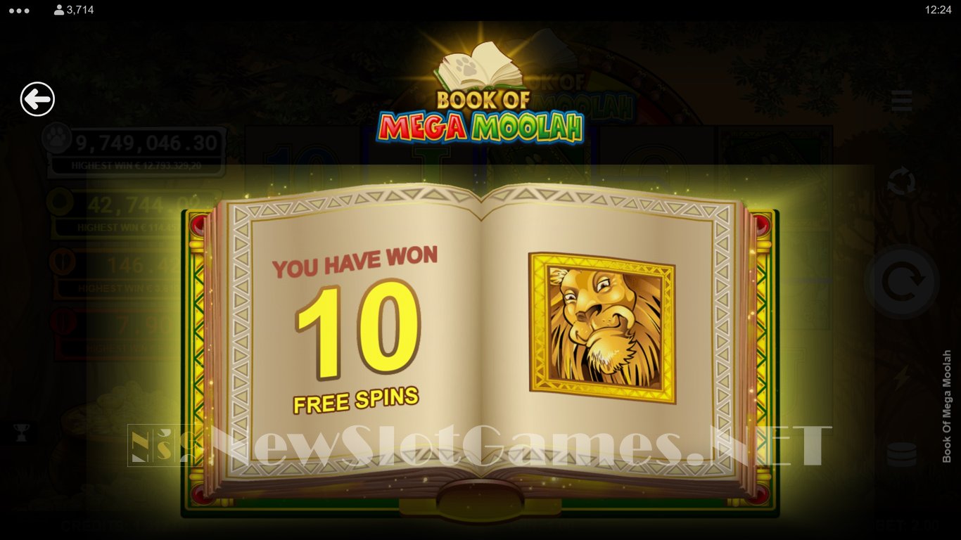 Book of Mega Moolah Slot Slot Image in Demo - pic. 8