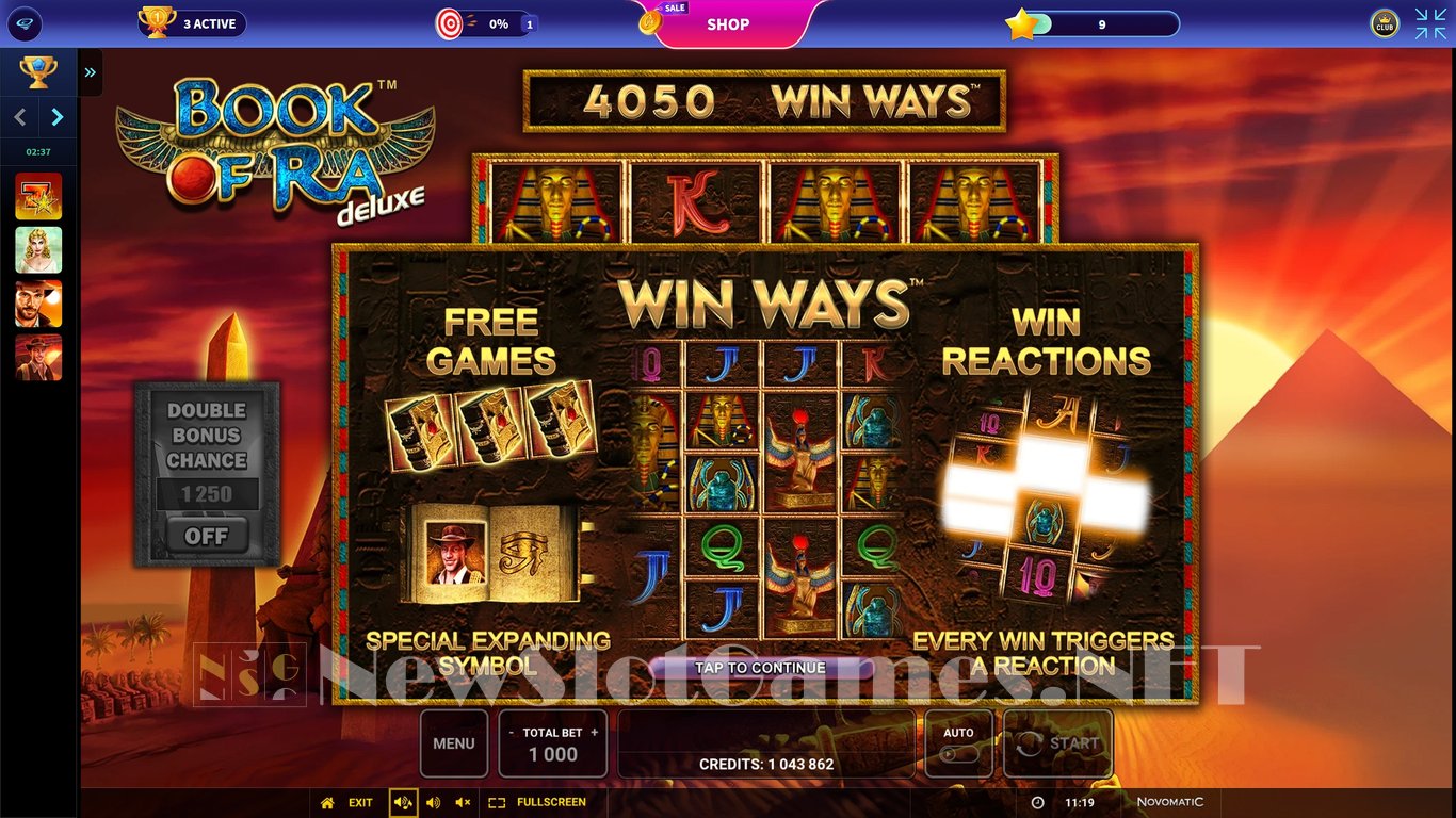 Book of Ra Deluxe Win Ways Slot Demo Image