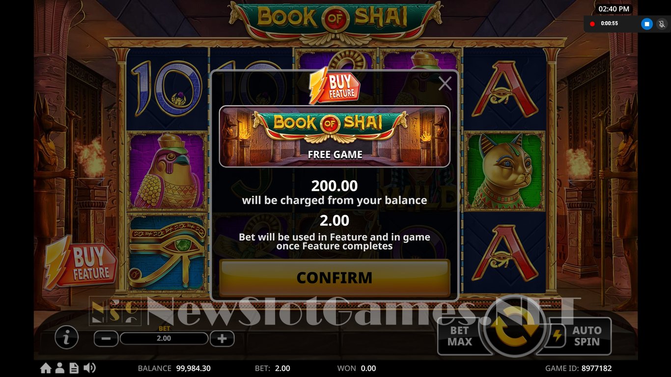 Book of Shai Slot Slot Image in Demo - pic. 9