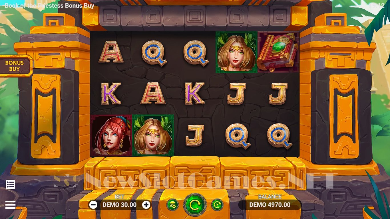 Book of the Priestess Slot Slot Image in Demo - pic. 2