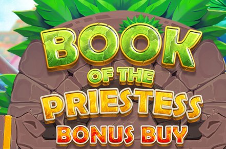 Book of the Priestess Slot Logo