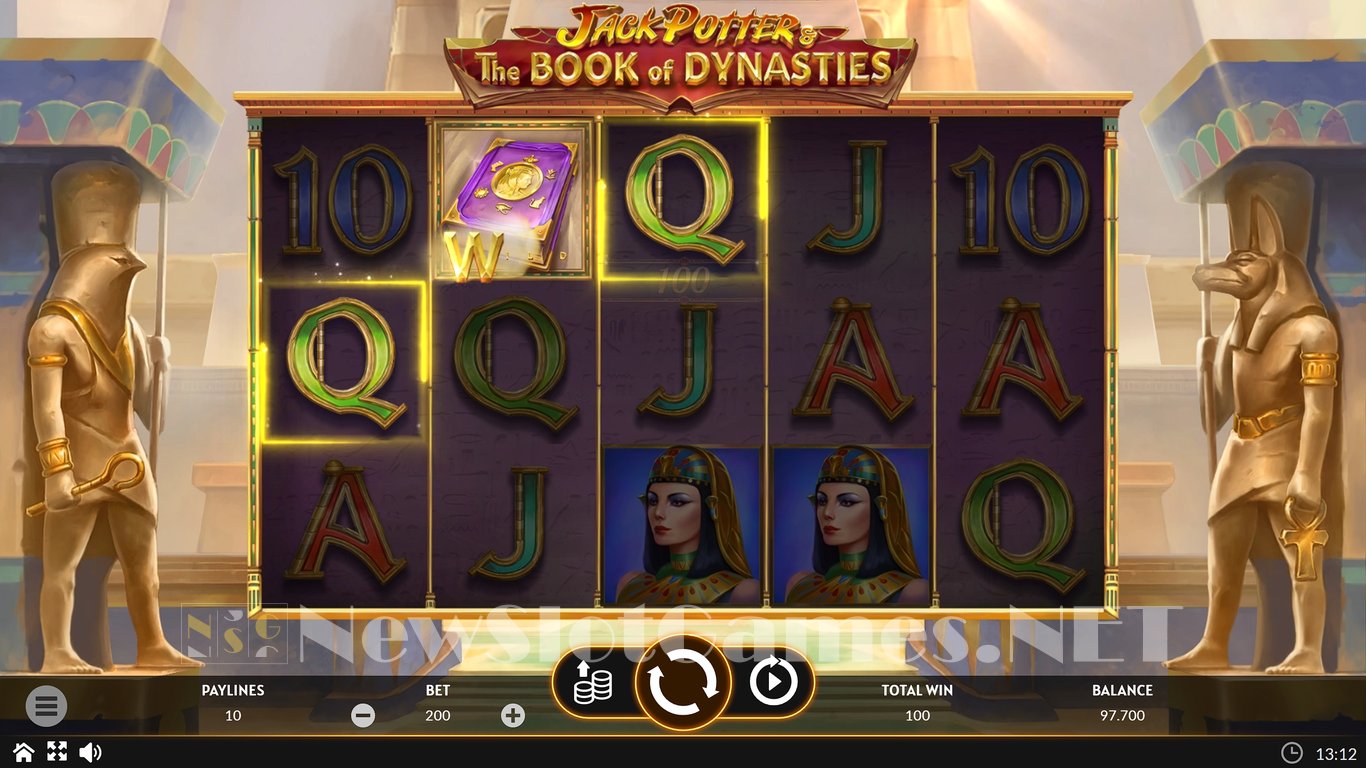 Jack Potter & The Book of Dynasties Slot Slot Image in Demo - pic. 10