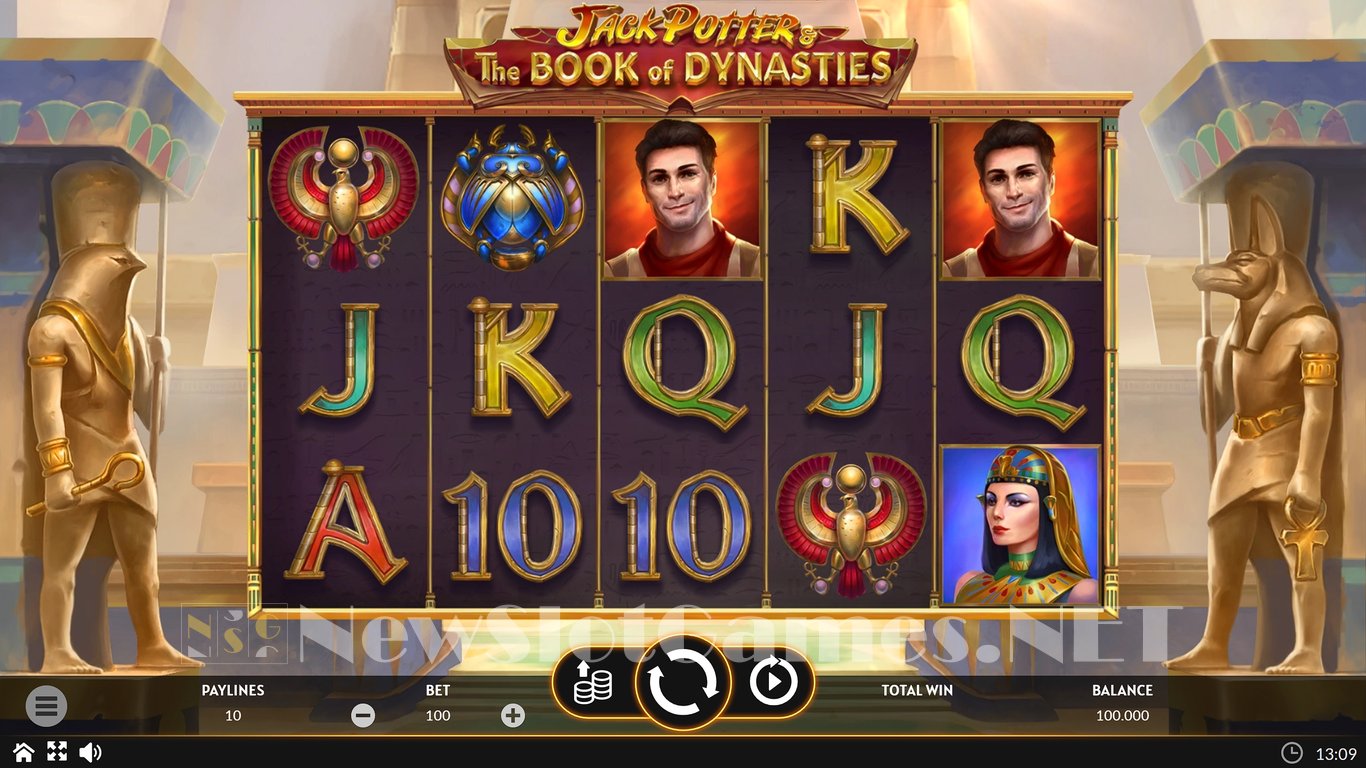 Jack Potter & The Book of Dynasties Slot Slot Image in Demo - pic. 2