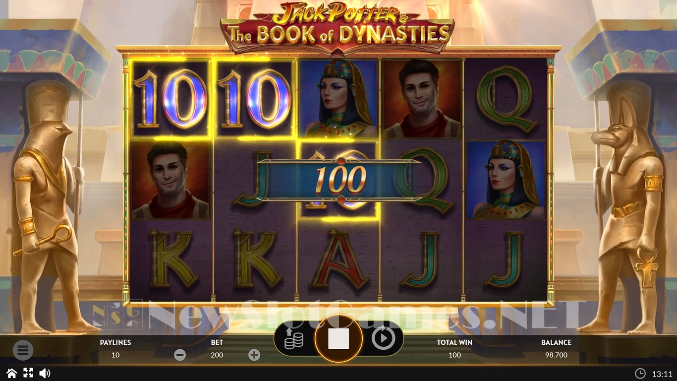 Jack Potter & The Book of Dynasties Slot Slot Image in Demo - pic. 6