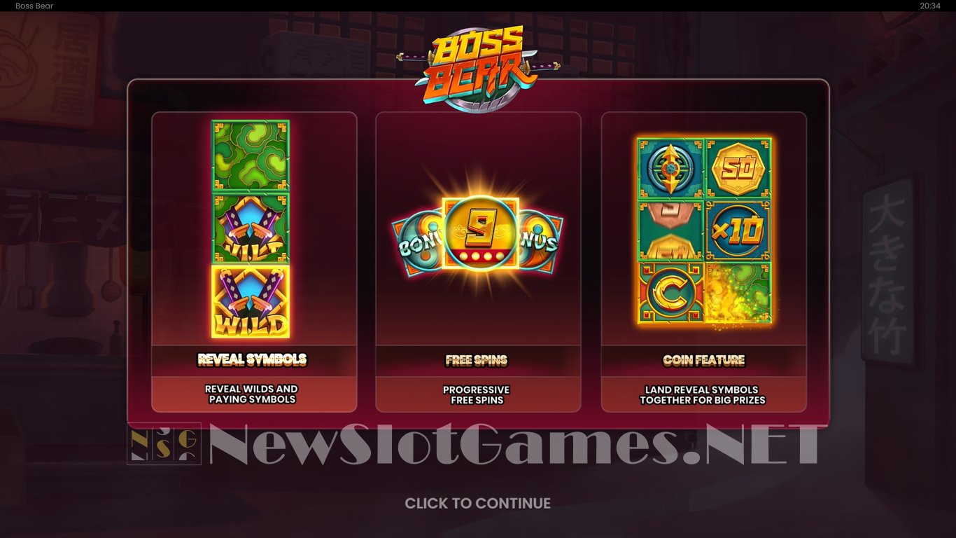 Boss Bear Slot Demo Image