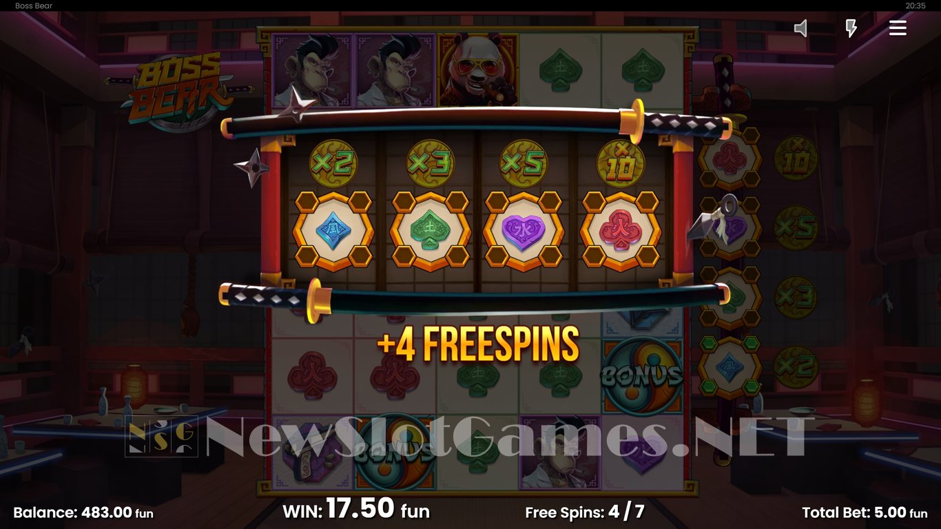 Boss Bear Slot Slot Image in Demo - pic. 11