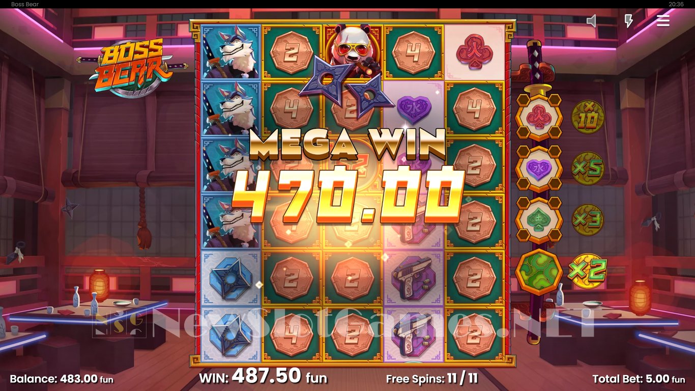 Boss Bear Slot Slot Image in Demo - pic. 13