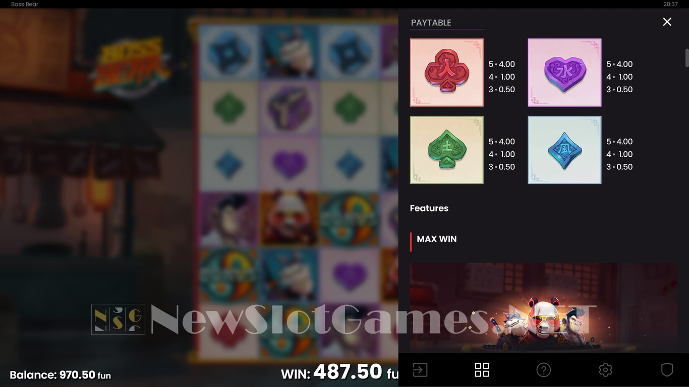 Boss Bear Slot Slot Image in Demo - pic. 16