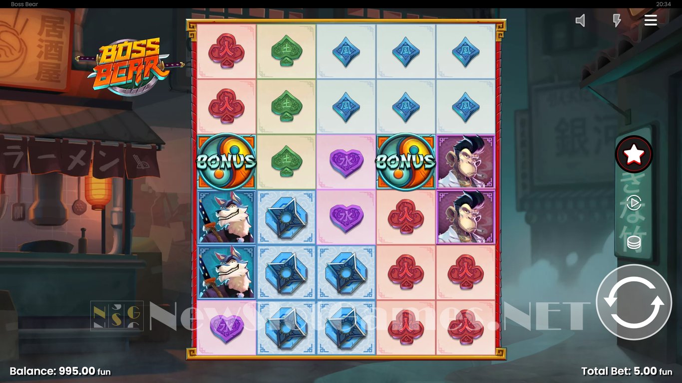 Boss Bear Slot Slot Image in Demo - pic. 2