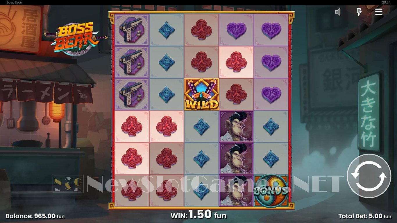 Boss Bear Slot Slot Image in Demo - pic. 4