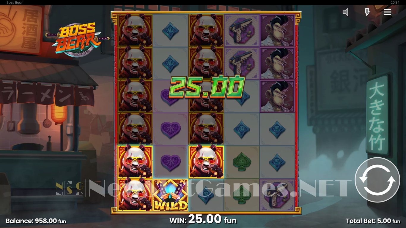 Boss Bear Slot Slot Image in Demo - pic. 5