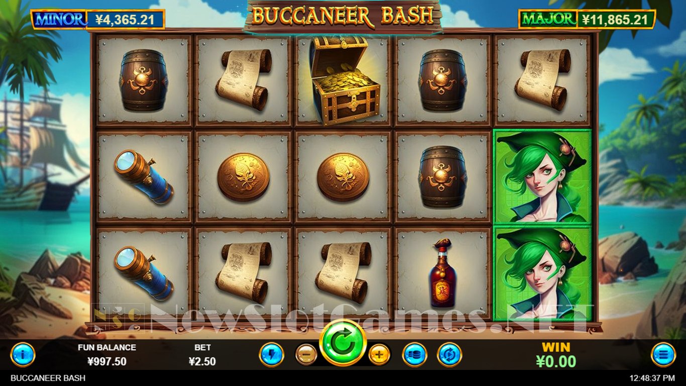 Buccaneer Bash Slot Demo Image