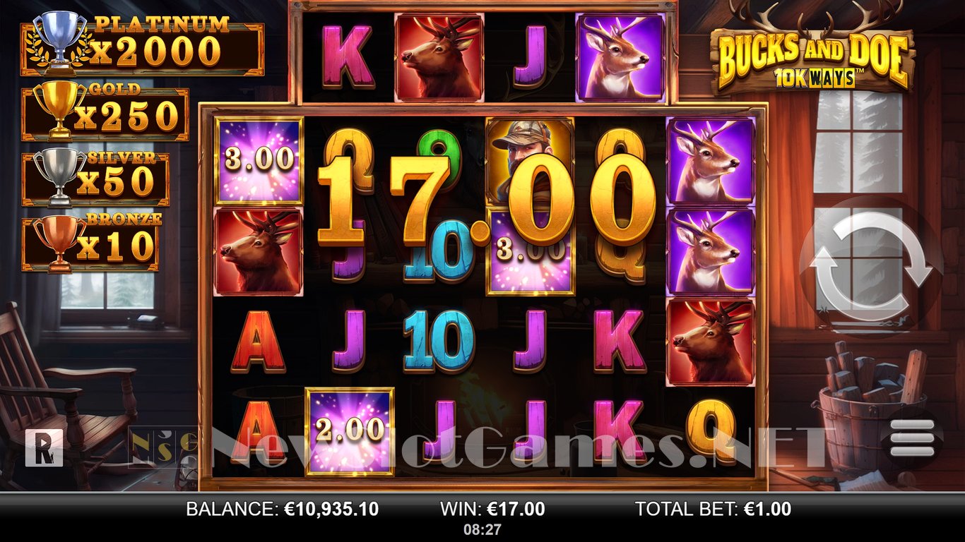 Bucks and Doe 10K Ways Slot Slot Image in Demo - pic. 10