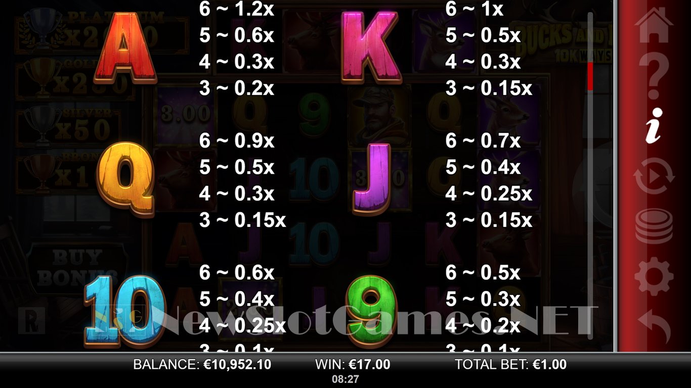 Bucks and Doe 10K Ways Slot Slot Image in Demo - pic. 12