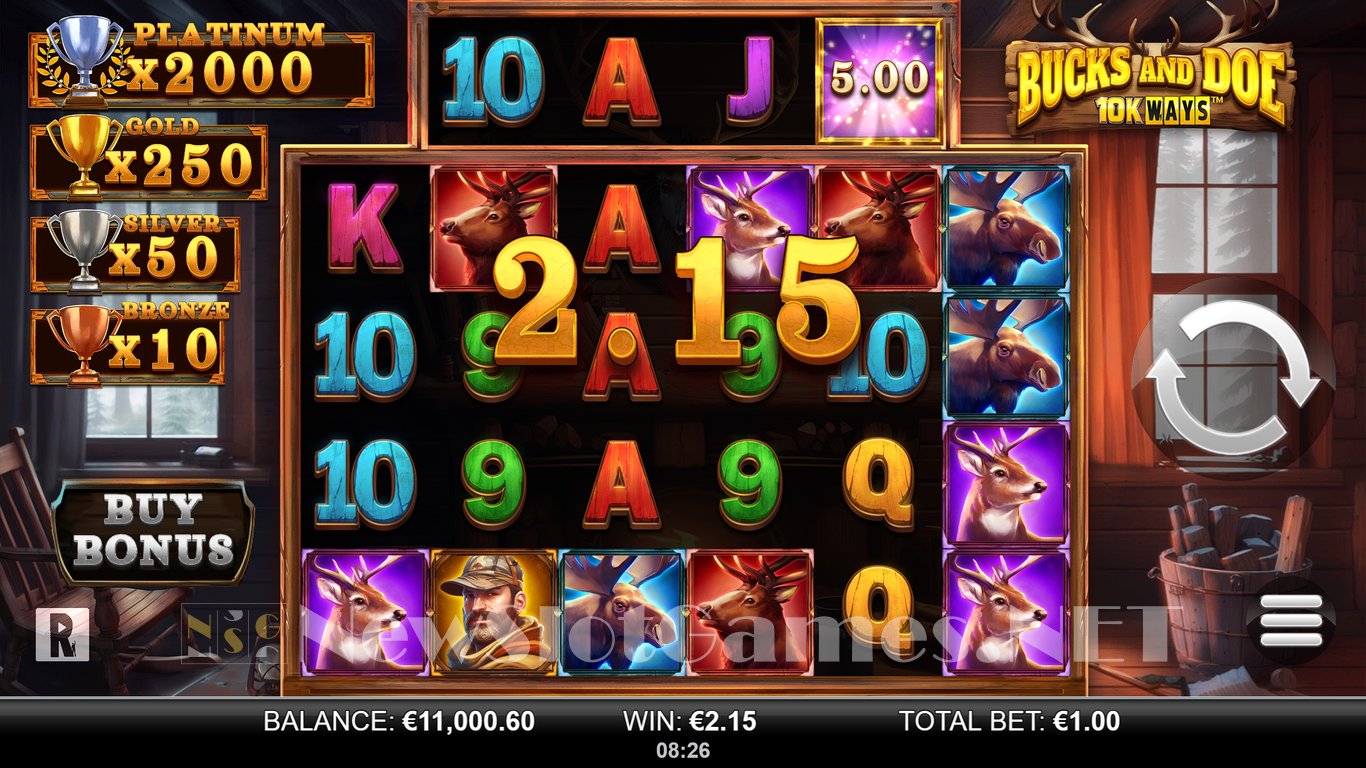 Bucks and Doe 10K Ways Slot Slot Image in Demo - pic. 3