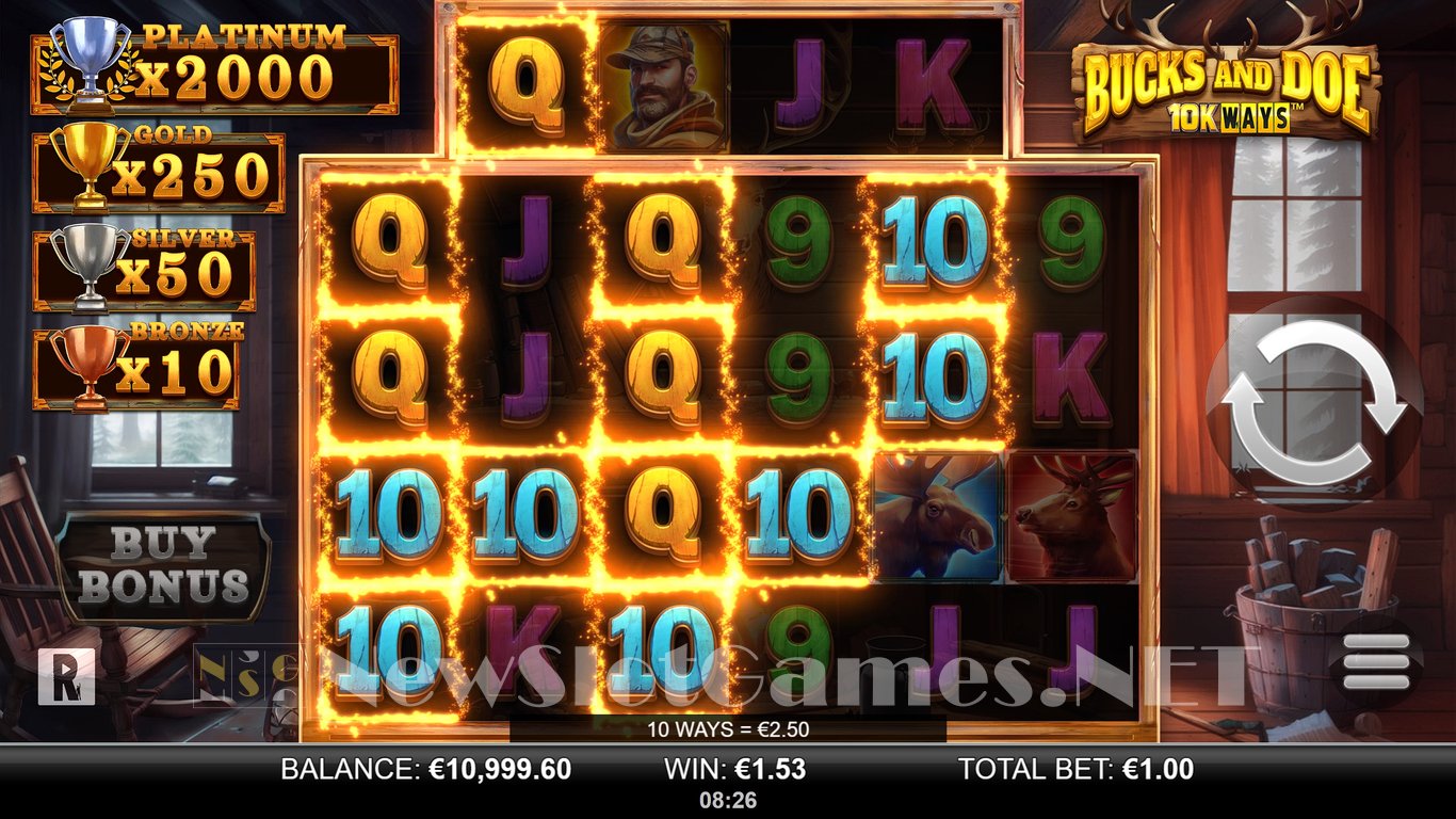 Bucks and Doe 10K Ways Slot Slot Image in Demo - pic. 4