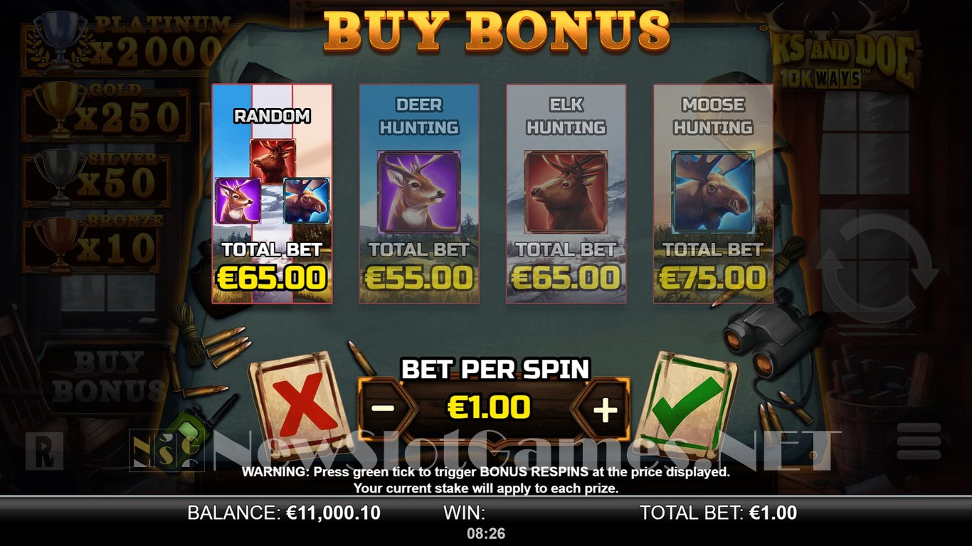 Bucks and Doe 10K Ways Slot Slot Image in Demo - pic. 6