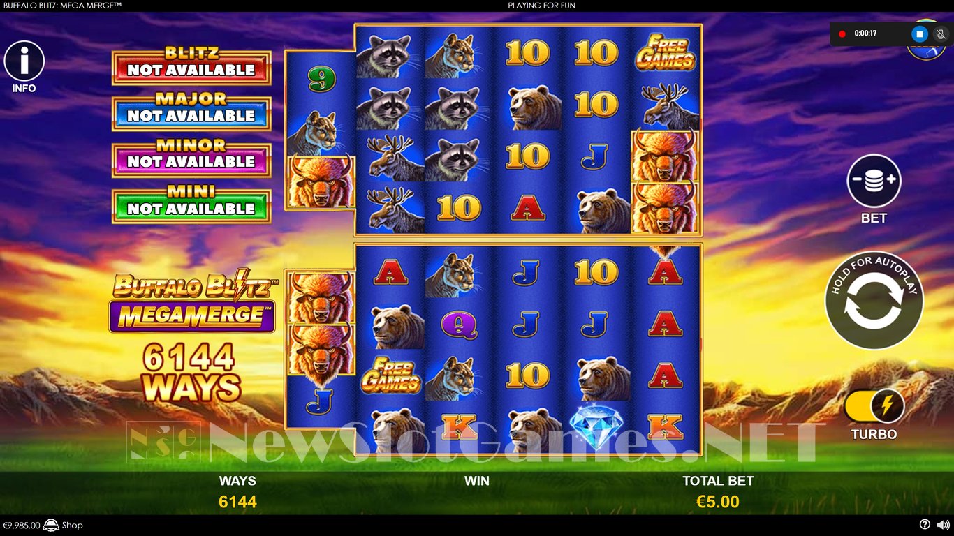 Buffalo Blitz Mega Merge Slot Slot Image in Demo - pic. 4