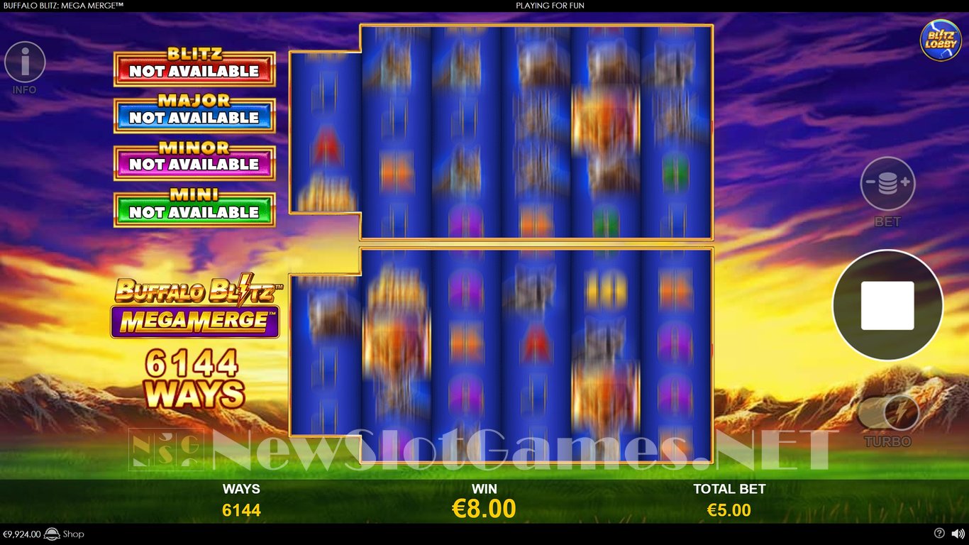 Buffalo Blitz Mega Merge Slot Slot Image in Demo - pic. 9