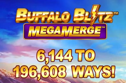Buffalo Blitz Mega Merge Slot Logo