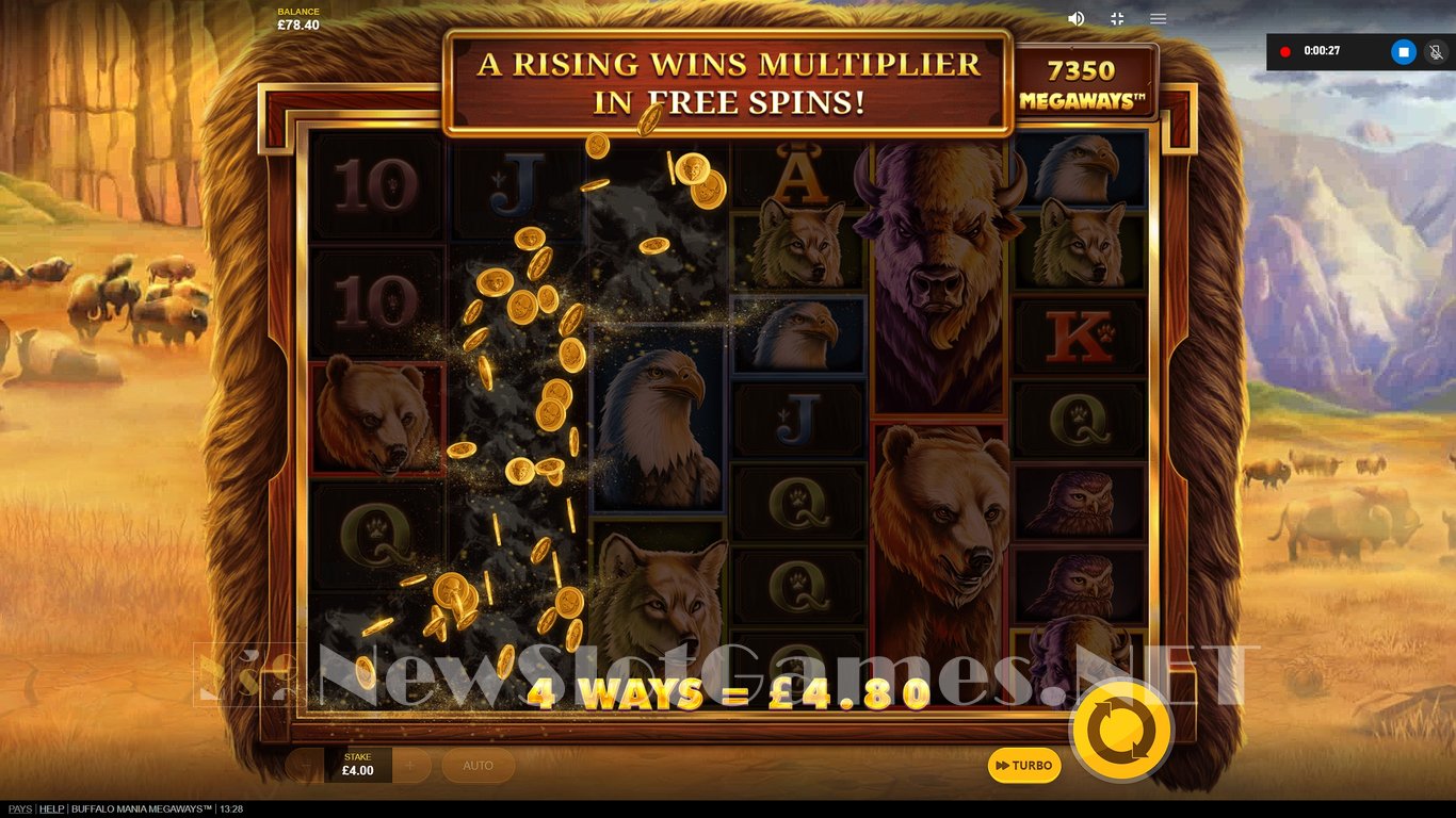 Buffalo Mania Megaways Slot Slot Image in Demo - pic. 3