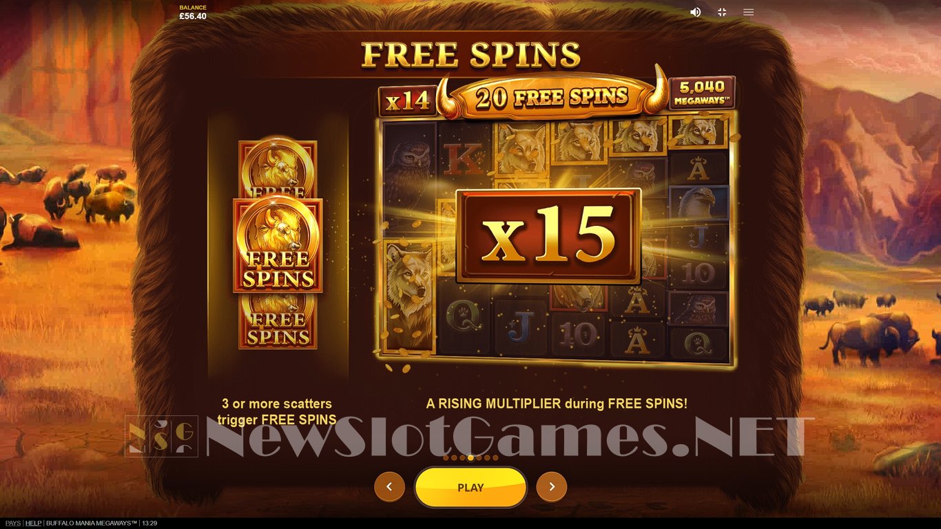 Buffalo Mania Megaways Slot Slot Image in Demo - pic. 9