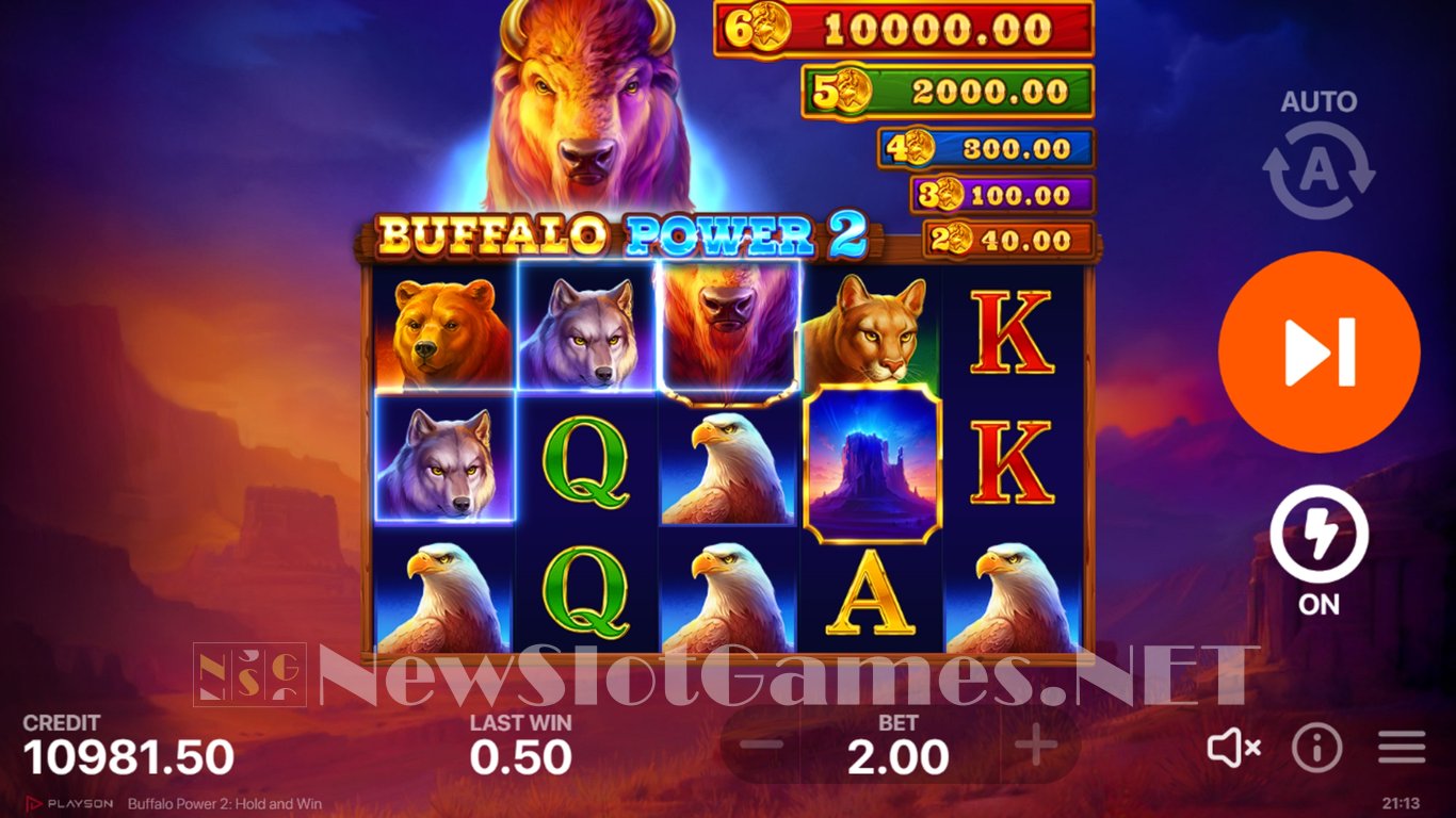 Buffalo Power 2 Slot Slot Image in Demo - pic. 7