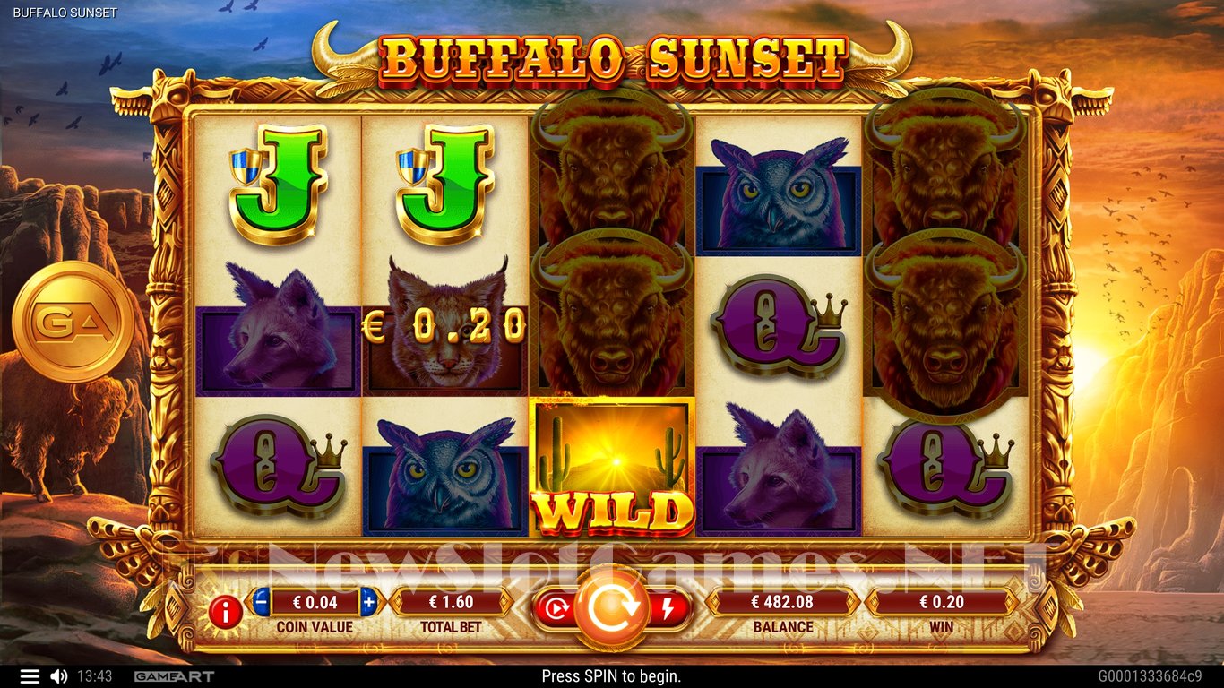 Buffalo Sunset Slot Slot Image in Demo - pic. 13