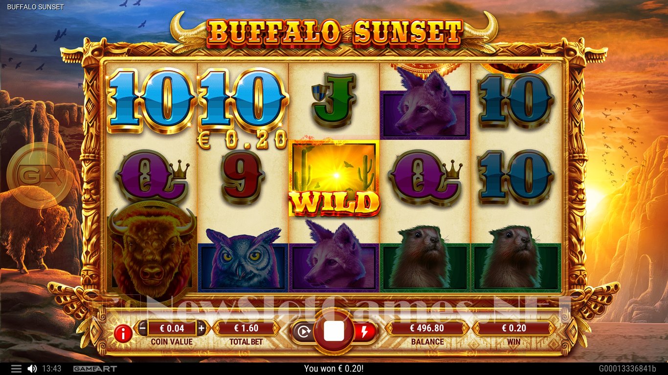 Buffalo Sunset Slot Slot Image in Demo - pic. 3