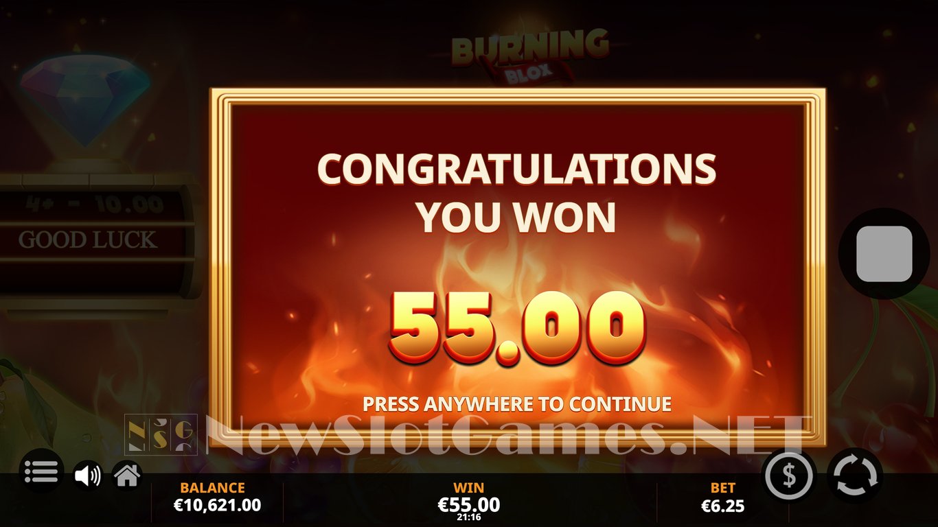 Burning Blox Gigablox Slot Slot Image in Demo - pic. 13