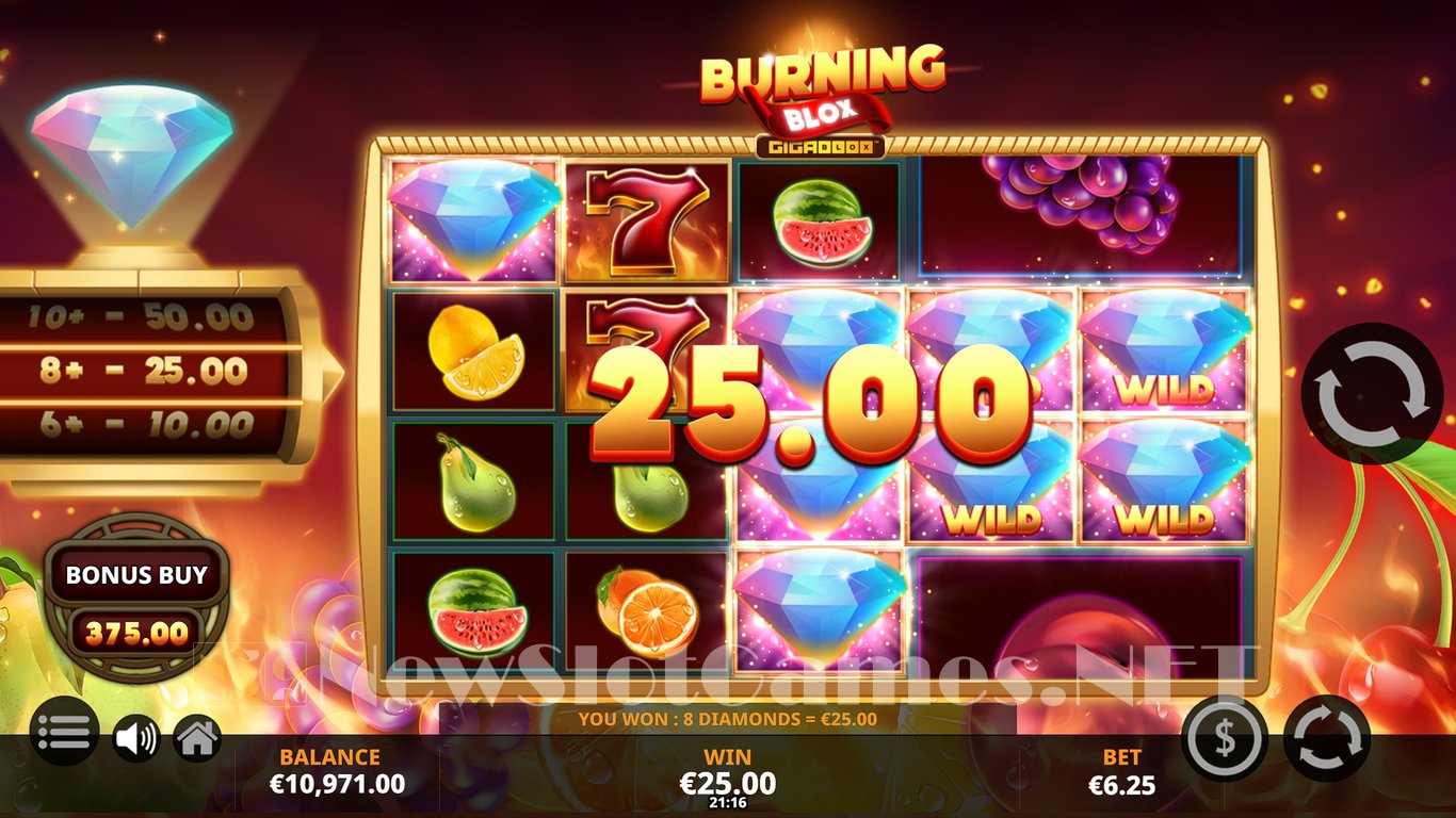 Burning Blox Gigablox Slot Slot Image in Demo - pic. 6