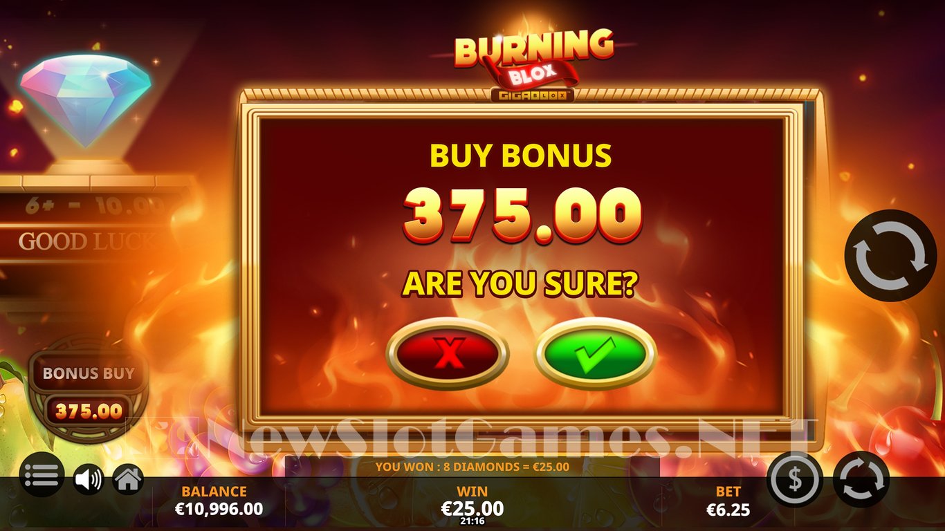 Burning Blox Gigablox Slot Slot Image in Demo - pic. 7