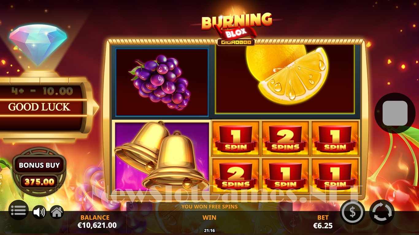 Burning Blox Gigablox Slot Slot Image in Demo - pic. 8