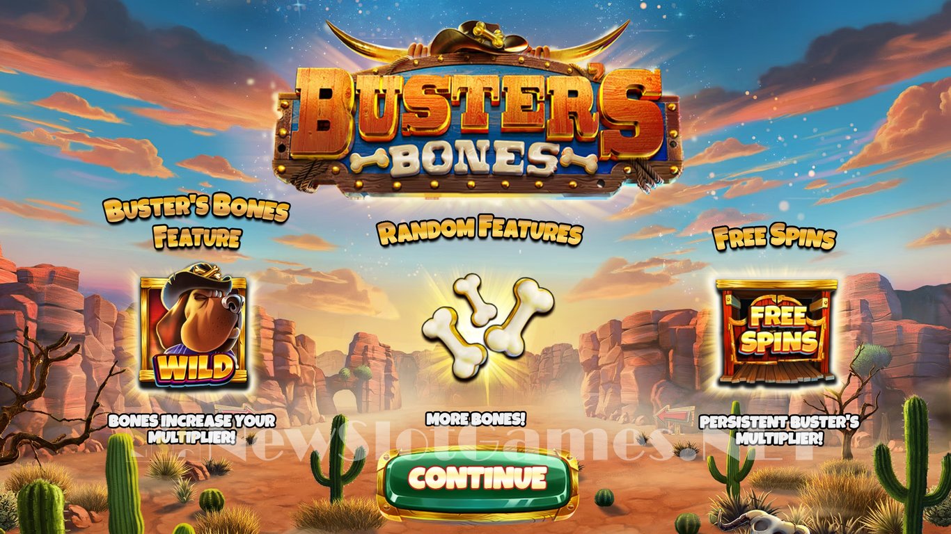 Busters Bones Slot Demo Image