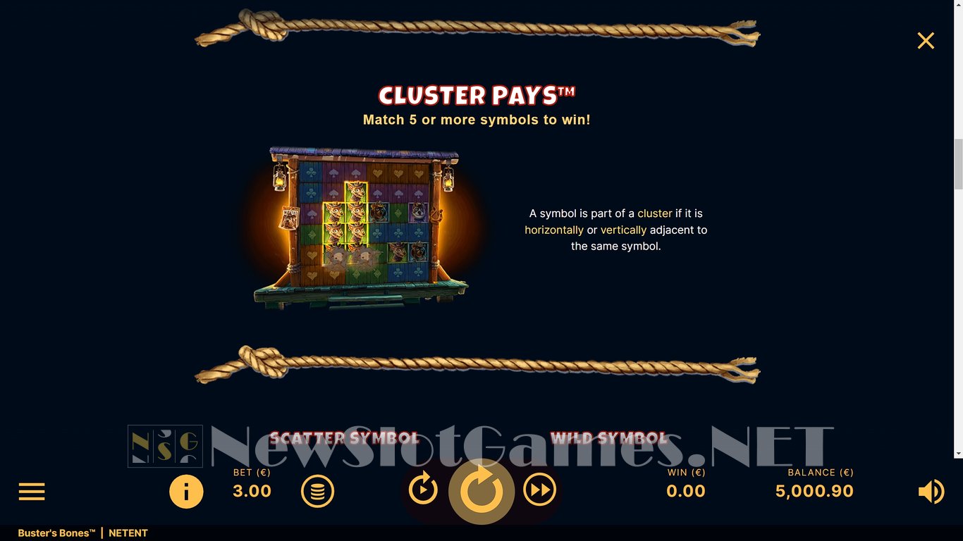 Busters Bones Slot Slot Image in Demo - pic. 10