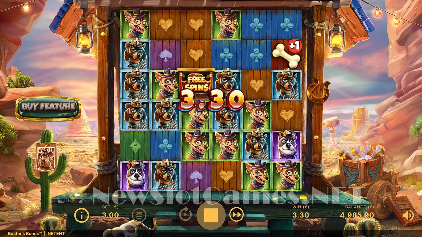 Busters Bones Slot Slot Image in Demo - pic. 13