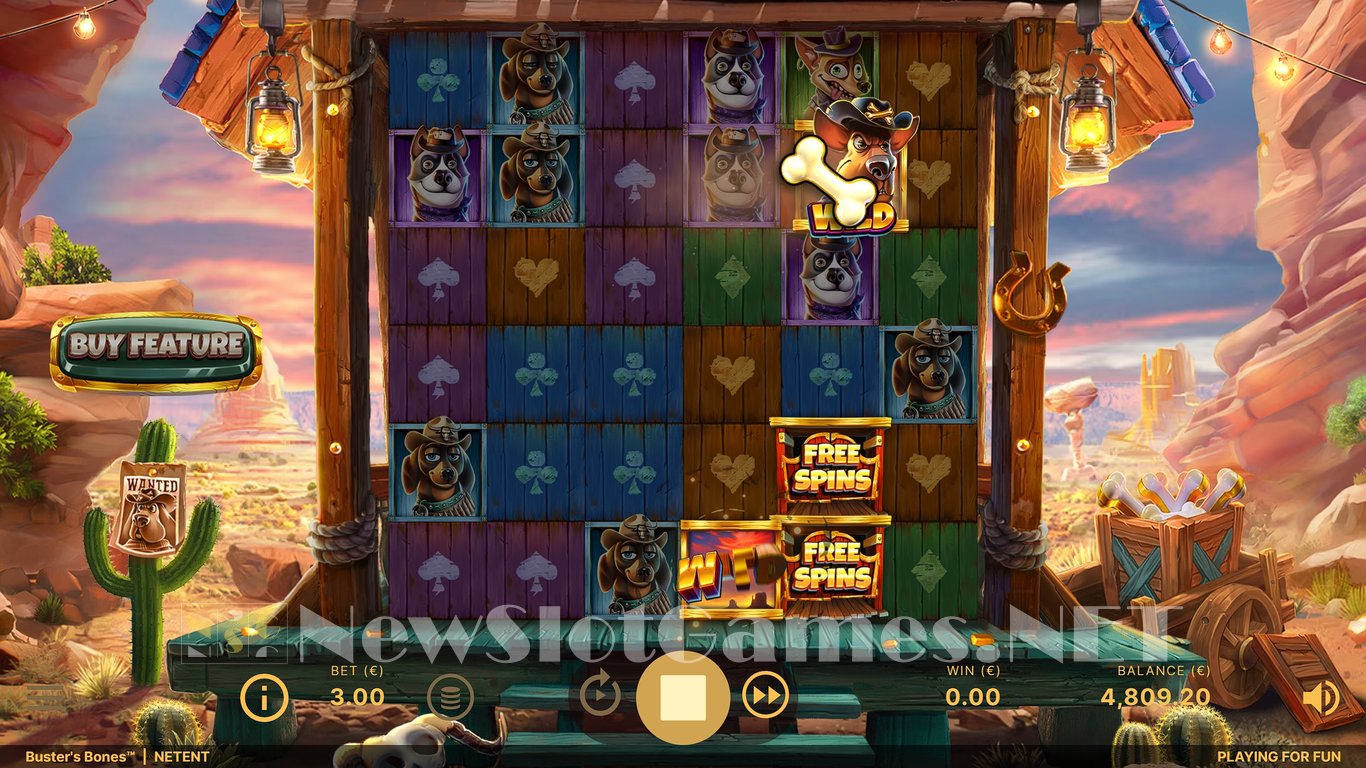 Busters Bones Slot Slot Image in Demo - pic. 15