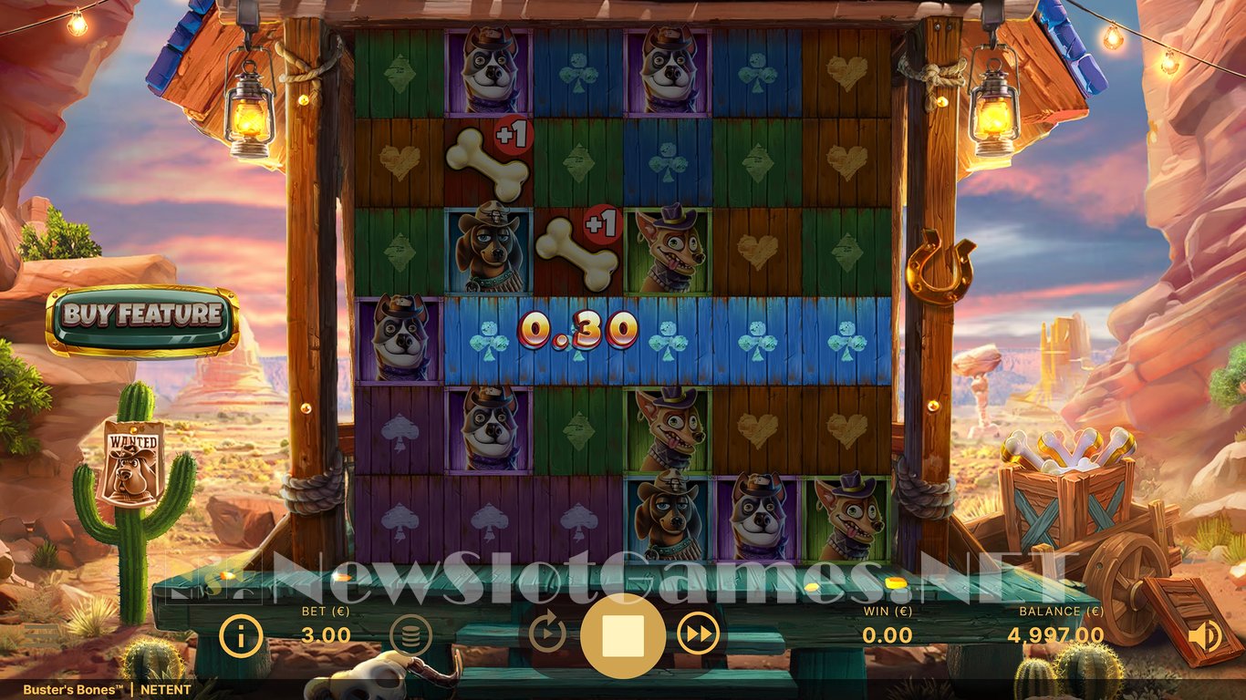 Busters Bones Slot Slot Image in Demo - pic. 2