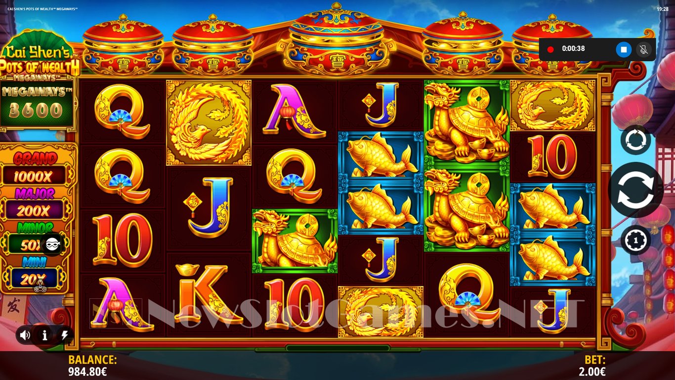 Cai Shens Pots of Wealth Megaways Slot Slot Image in Demo - pic. 4
