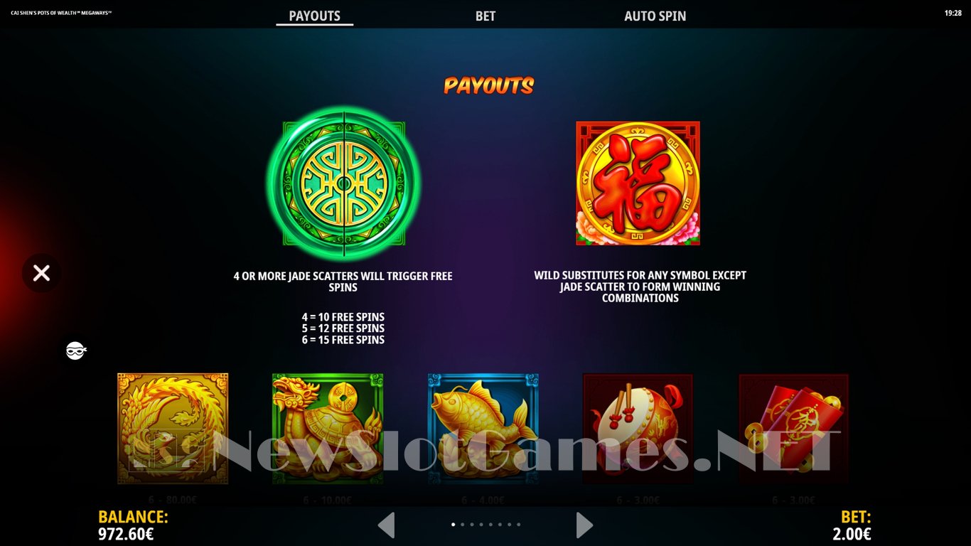 Cai Shens Pots of Wealth Megaways Slot Slot Image in Demo - pic. 7