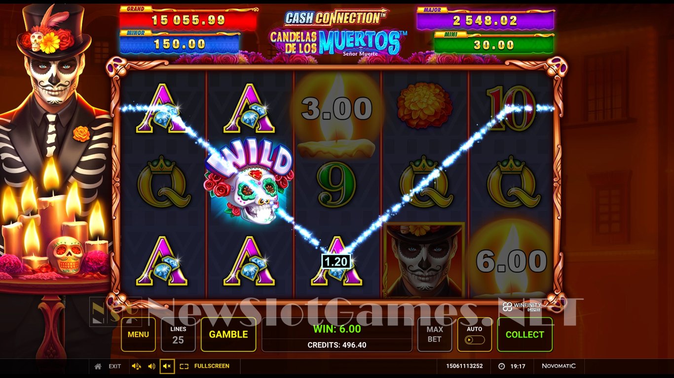 Candelas de los Muertos Senor Muerte Slot Demo Image